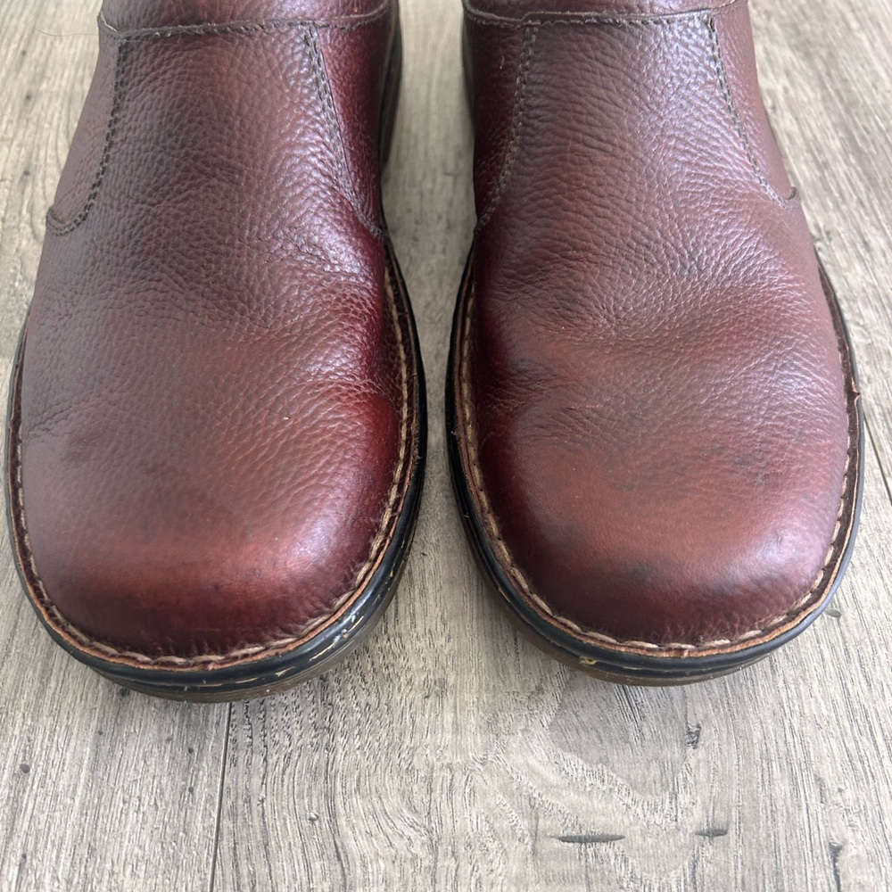 Dr. Martens Newbury Industrial Slip On Mules Brown Size 11 - Picture 7 of 10